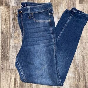 Hollister dark blue Mid Rise Super Skinny 7S W28 L26